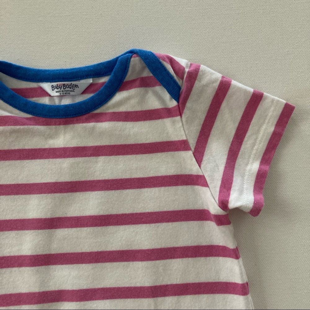 Baby Boden Girl 6-12 Months Whale Dress Spring Summer Embroidered - Picture 5 of 7